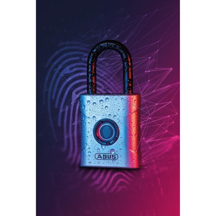 Fingerprint padlock - ABUS - 57/45 Touch - Fingerprint opening - Weatherproof