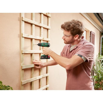 EasyDrill 18V-40 (2x 1.5Ah) + AL18V-20 drill driver in carrying case