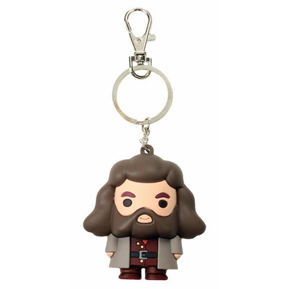 Harry Potter Rubeus Hagrid rubber keychain