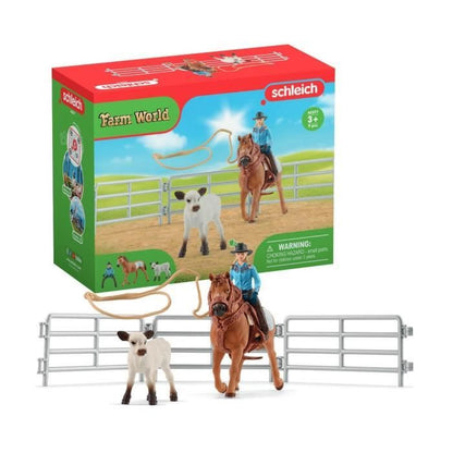 Schleich - Cowboy team and their lassos - 42577 - Farm World range