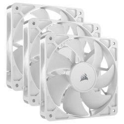 Pack of 3 120mm PWM fans - CORSAIR - RS120 - White