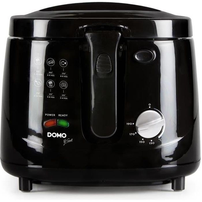Domo do461fr Classic electric fryer - black