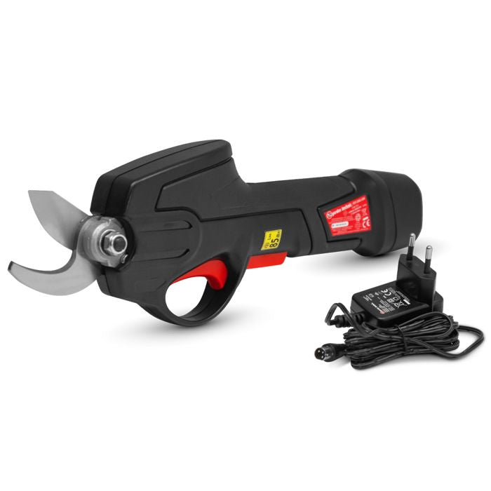 7.2V lithium rechargeable pruning shears with integrated battery and charger - Elem Garden