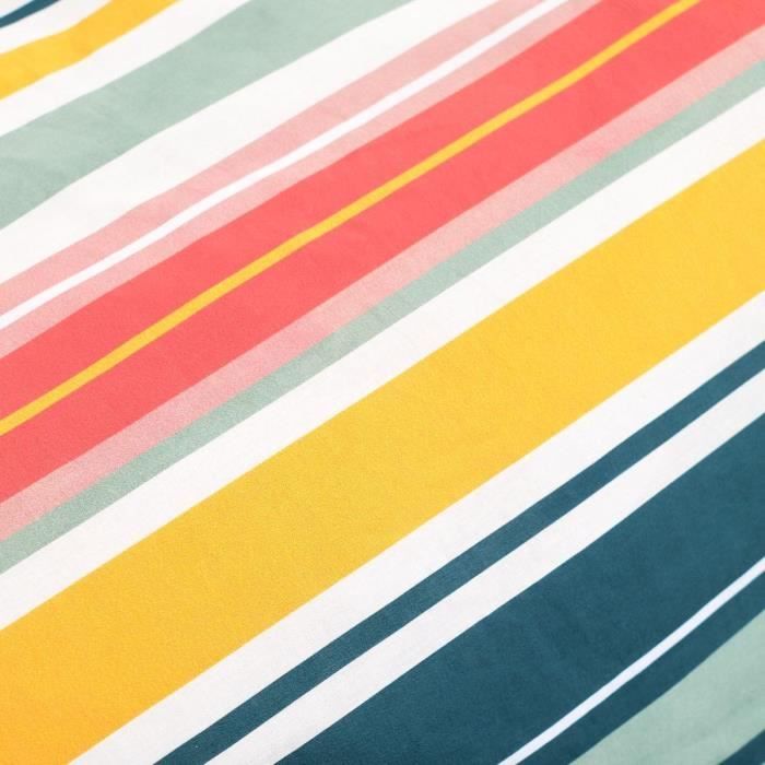 Bedding set - TODAY - Sunshine - 11.23 striped print - 2 people - 220 x 240 cm - 100% Cotton 57 threads