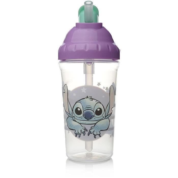 Straw cup - THERMOBABY - 295 ml - Leak-proof - Lilo & Stitch
