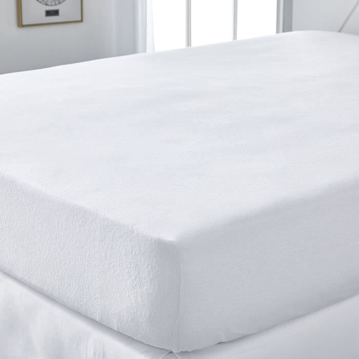Absorbent mattress protector - TODAY - Essential - For double bed - 140 x 190 cm - Anti-mite