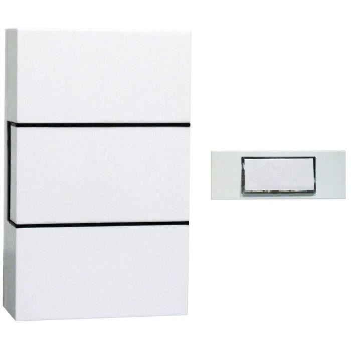 CHACON wired carillon with push button