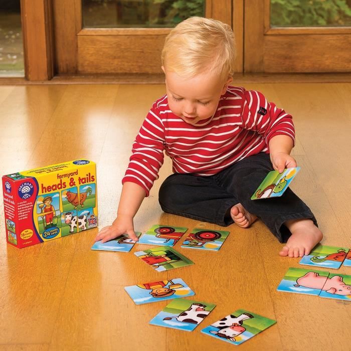 ORCHARD Farmyard Pairs Game - For children aged 18 months and over - Board game - Mixed - Memory