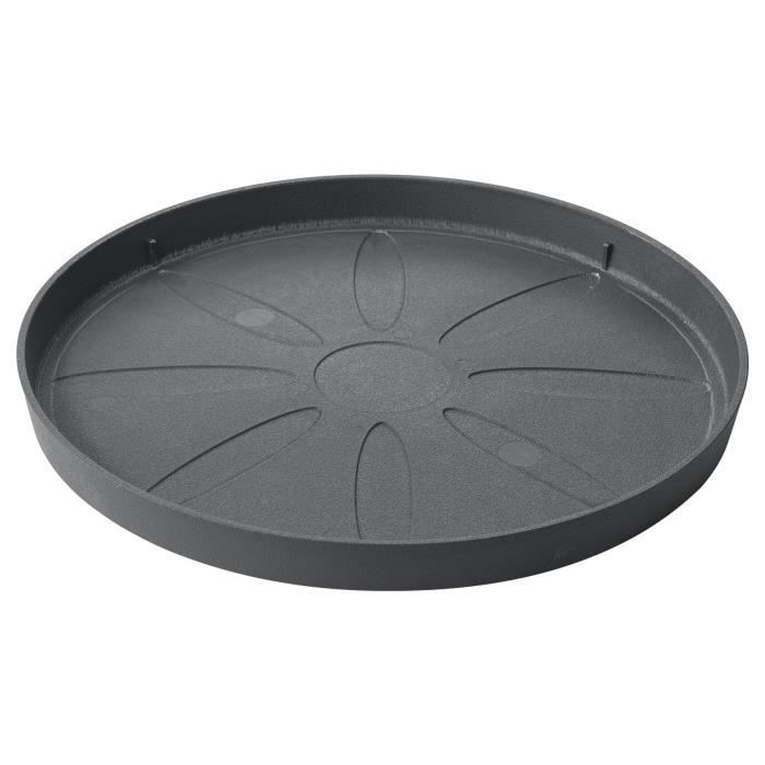 Saucer - DEROMA - Origin - 67 x h6 cm - Grey