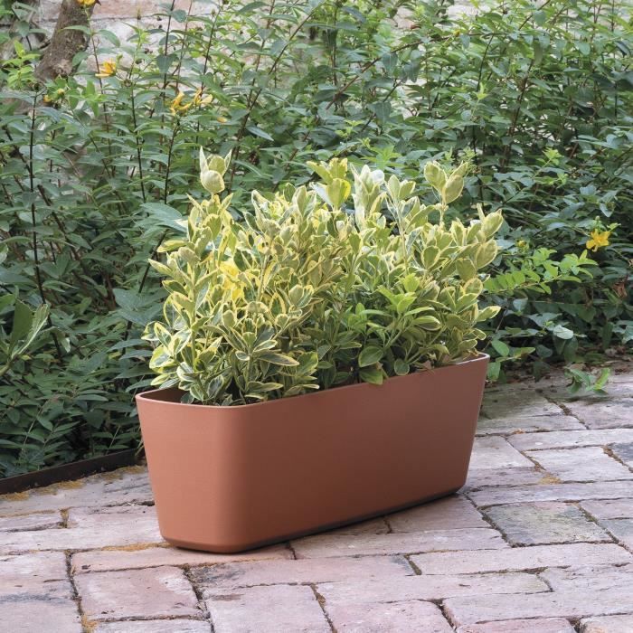 Planter - DEROMA - Origin - 11.6 L - Terracotta