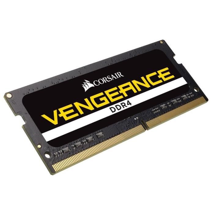 CORSAIR Laptop Memory DDR4 - Vengeance 8GB (1 x 8GB) - 2400MHz - CASE 16 (CMSX8GX4M1A2400C16)