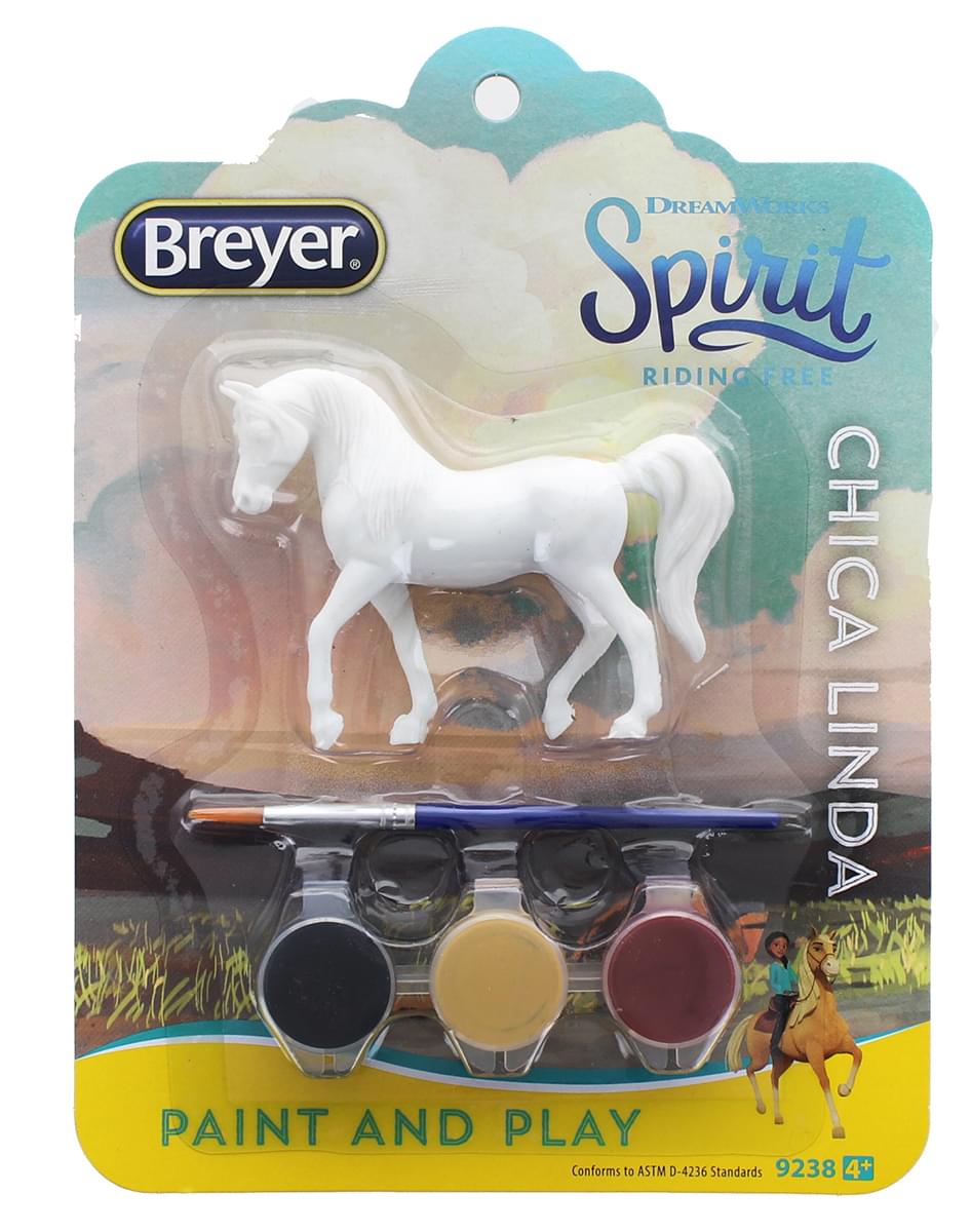Breyer Spirit Riding Free Paint and Play Kit: Chica Linda