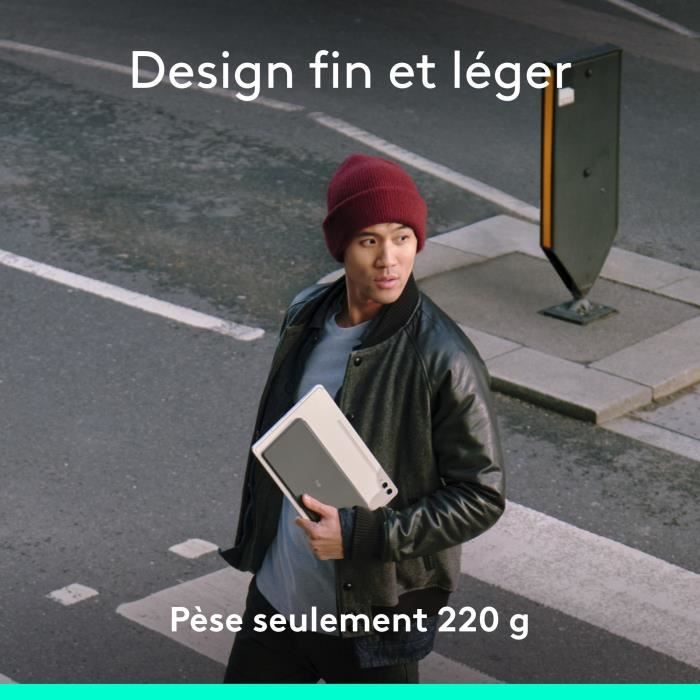 Logitech KEYS-TO-GO 2 Tablet Keyboard, UNIVERSAL BLUETOOTH KEYBOARD - Graphite