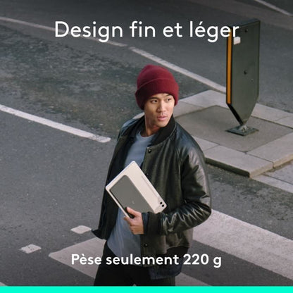 Logitech KEYS-TO-GO 2 Tablet Keyboard, UNIVERSAL BLUETOOTH KEYBOARD - Graphite