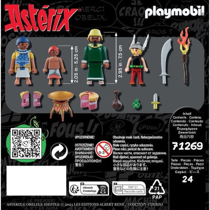 Playmobil - 71269 - Asterix: Amonbofis and the poisoned cake