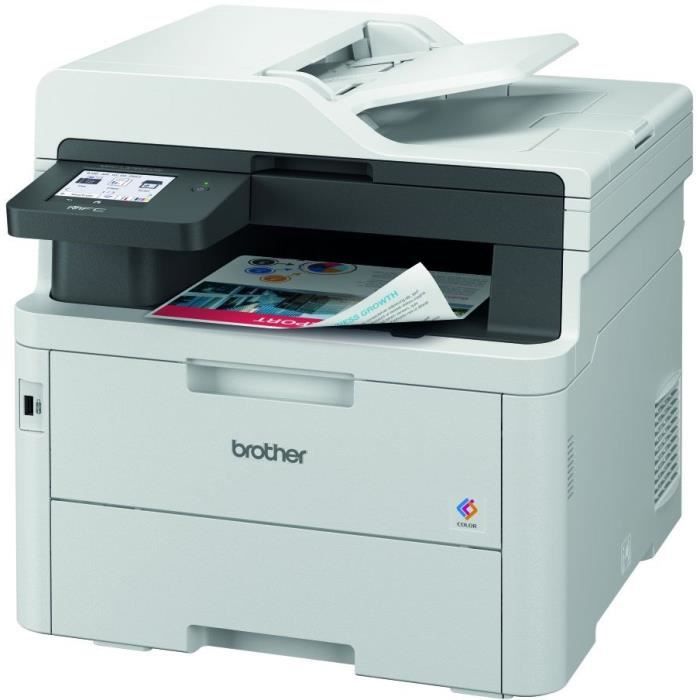 4 in 1 color LED multifunction printer - BROTHER - MFC-L3760CDW - Ethernet and Wifi