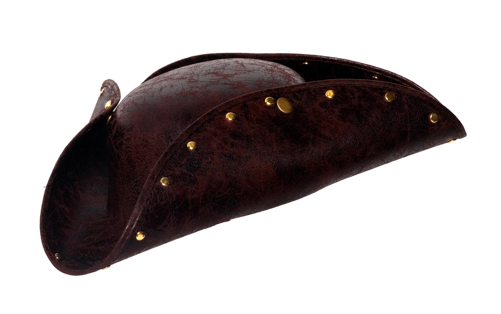 Studded Tri-Corner Hat Adult Costume Accessory