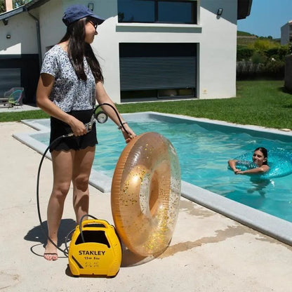 Stanley Air compressor without tank + Air Kit Inflage Kit - 1.5 CV