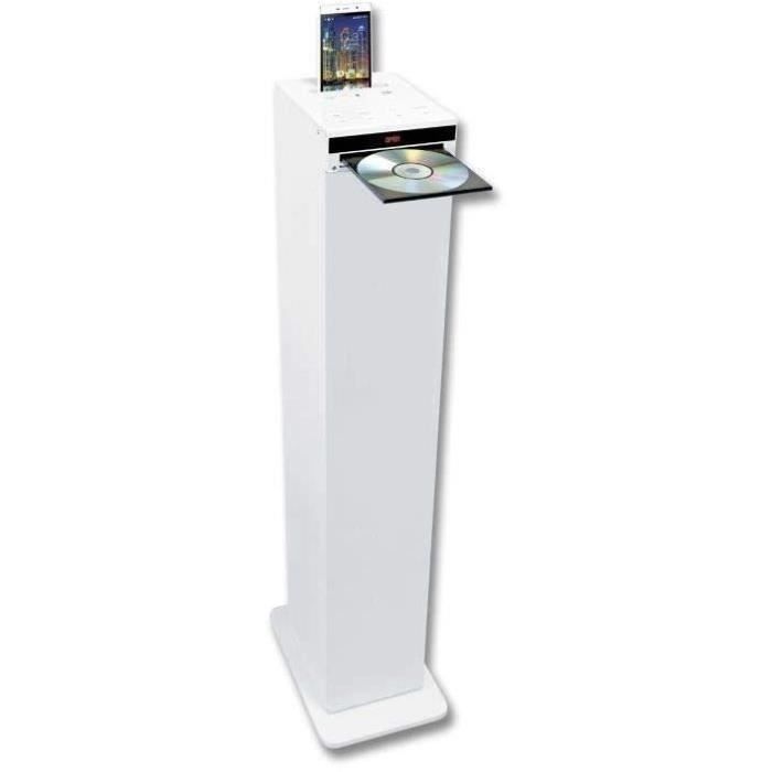 INOVALLEY HP32-CD-W Bluetooth Sound Tour - CD Player - White