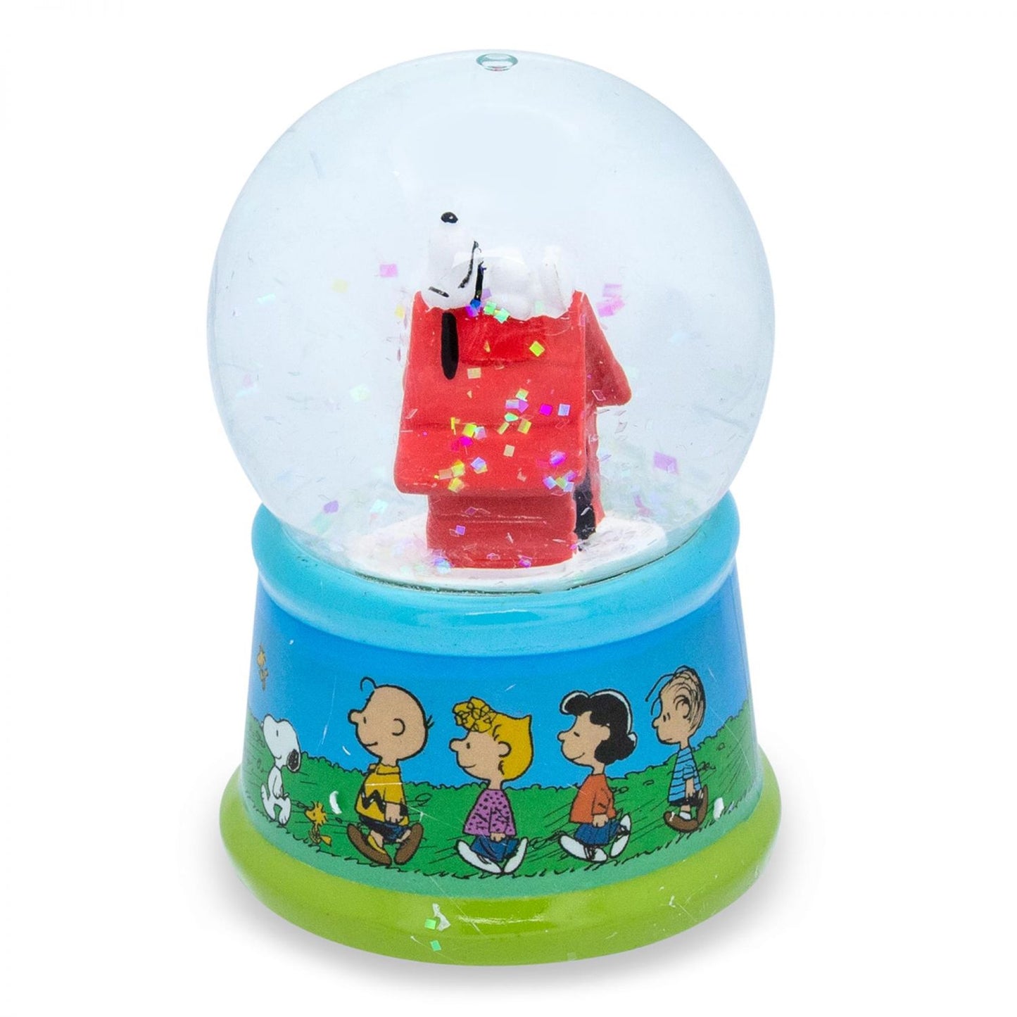 Peanuts Snoopy Doghouse Light-Up Snow Globe | 3 Inches Tall