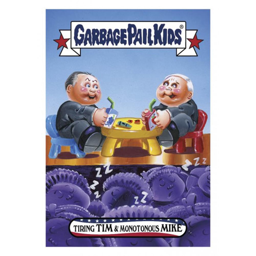 GPK: Disg-Race To The White House: Tiring Tim & Monotonous Mike, Card 13
