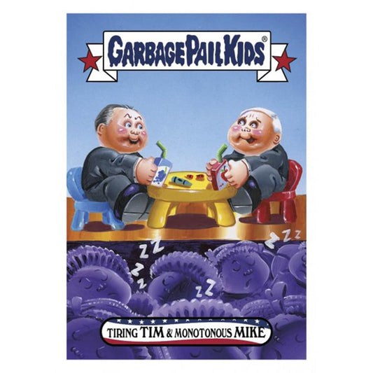 GPK: Disg-Race To The White House: Tiring Tim & Monotonous Mike, Card 13