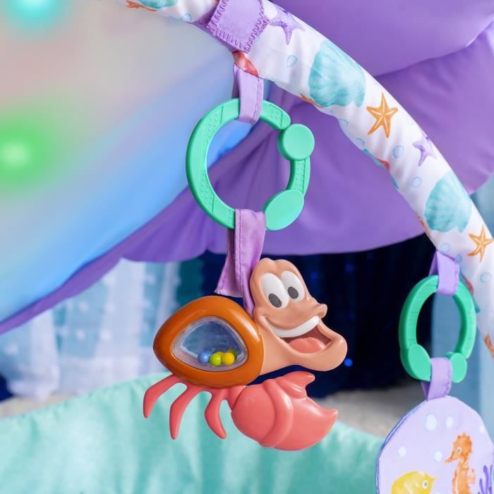 Disney Baby Awakening Carpet La Petite Sirene - Luminous and Musical - 48 x 81 x 81 cm - Multicolor - Birth