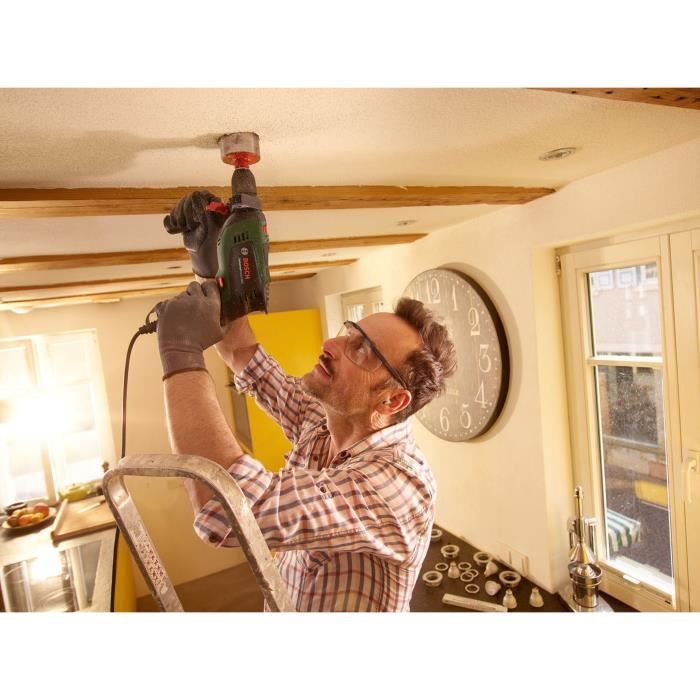 Bosch wired percussion drill - Universalimppact 800 (800W, 14mm concrete, 30mm wood, delivered with accessories)