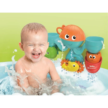 Clementoni - Baby bath toy - My aquatic activity center