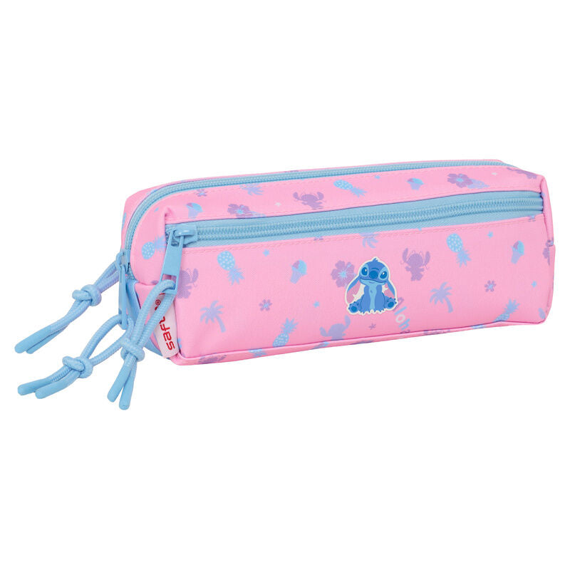 Disney Stitch Bright triple pencil case
