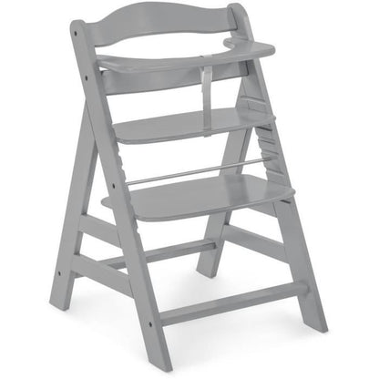 HAUCK Scalable Wooden Baby High Chair Alpha + / gray