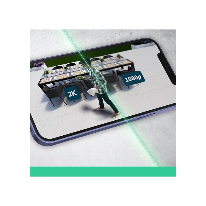 Surveillance Camera - ARLO - Essential2 2K - Color Night Vision - 6 Month Battery Life - 2 Pack