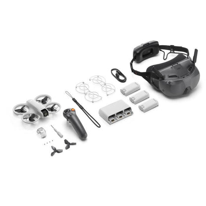 Drone - DJI - Neo Motion Fly More Combo - FPV Immersive Flight - RC Motion 3 - DJI Goggles N3 - 3 Batteries - Charging Hub