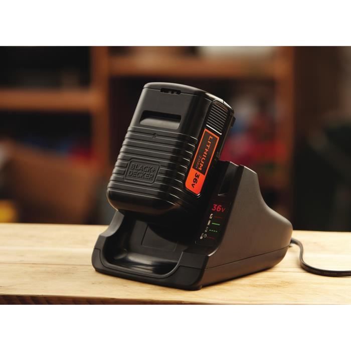 Black+36 V Li-ion battery Decker 2.0 Ah BL20362-XJ for DIY work-Practical, compact and versatile