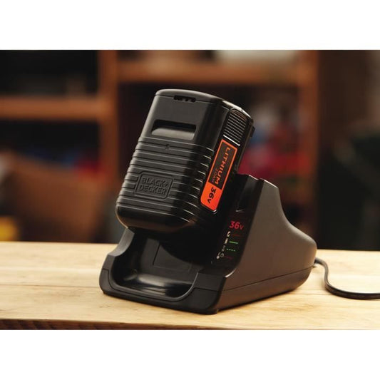 Black+36 V Li-ion battery Decker 2.0 Ah BL20362-XJ for DIY work-Practical, compact and versatile