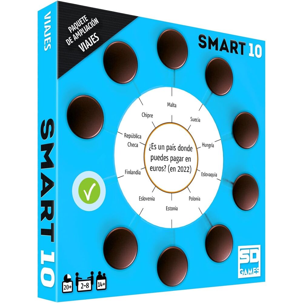 Spanish Smart 10 Game Expansion Travel