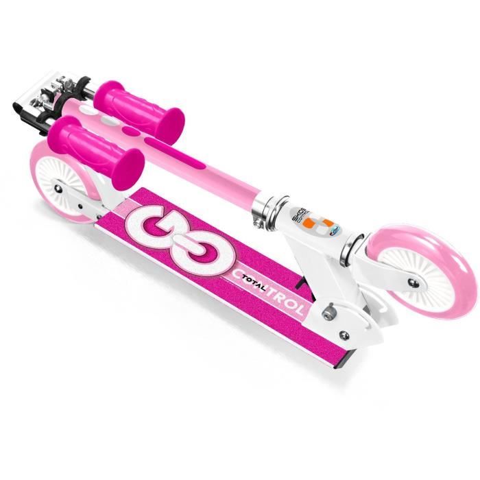 Foldable scooter - STAMP - SKIDS CONTROL - Pink