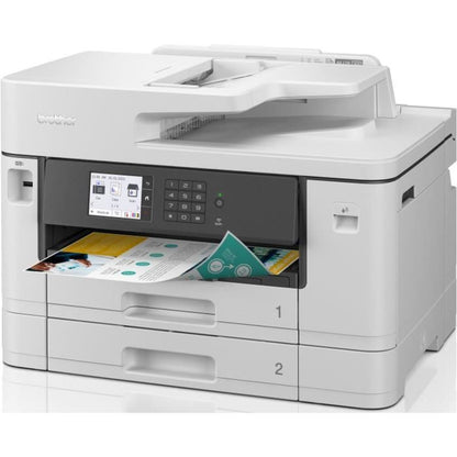 4-in-1 Multifunction Printer - BROTHER - Business Smart - Inkjet - A3 - Color - Wi-Fi - MFCJ5740DWRE1