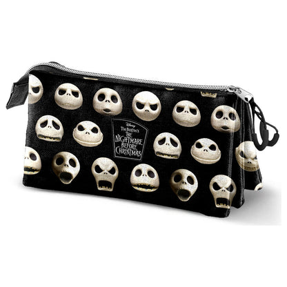 Disney Nightmare Before Christmas Jacks triple pencil case