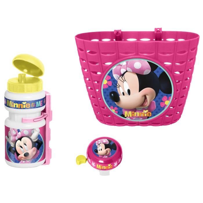DISNEY MINNIE Combo bin + bottle + bell