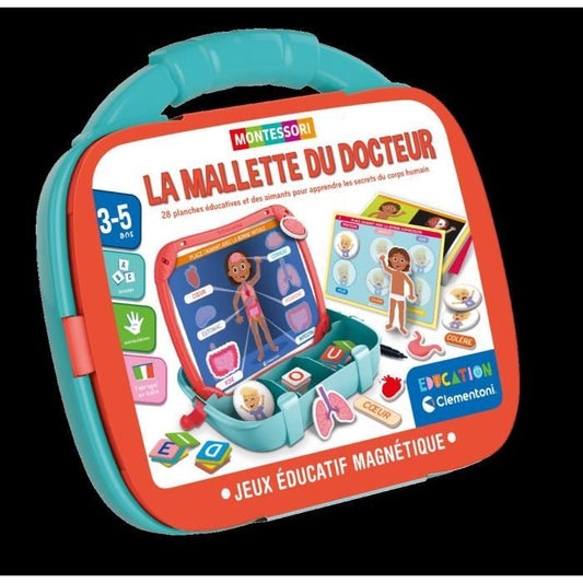 CLEMENTONI - Magnetic case - Body and emotions - Learning - From 2 years old