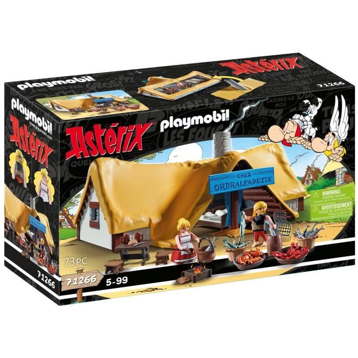 Playmobil - 71266 - Asterix: Ordralfabetix hut