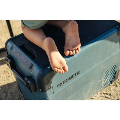 Portable electric cooler - DOMETIC - CFX2 37 - Compression - 37 liters - 12 V - 24 V - 230 V - from +20° to -22°C - Blue