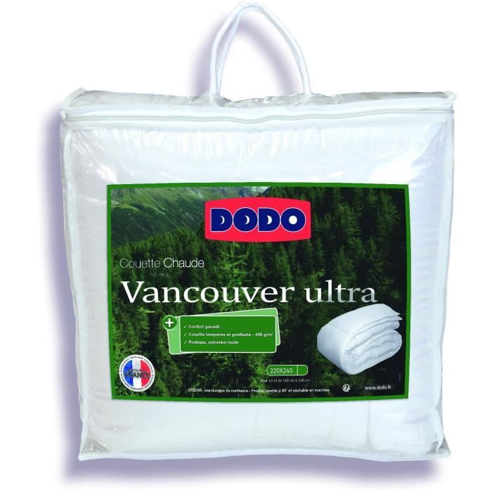 Vancouver Ultra Vancouver duvet - 220 x 240 cm - 300gr/m² - White - Dodo
