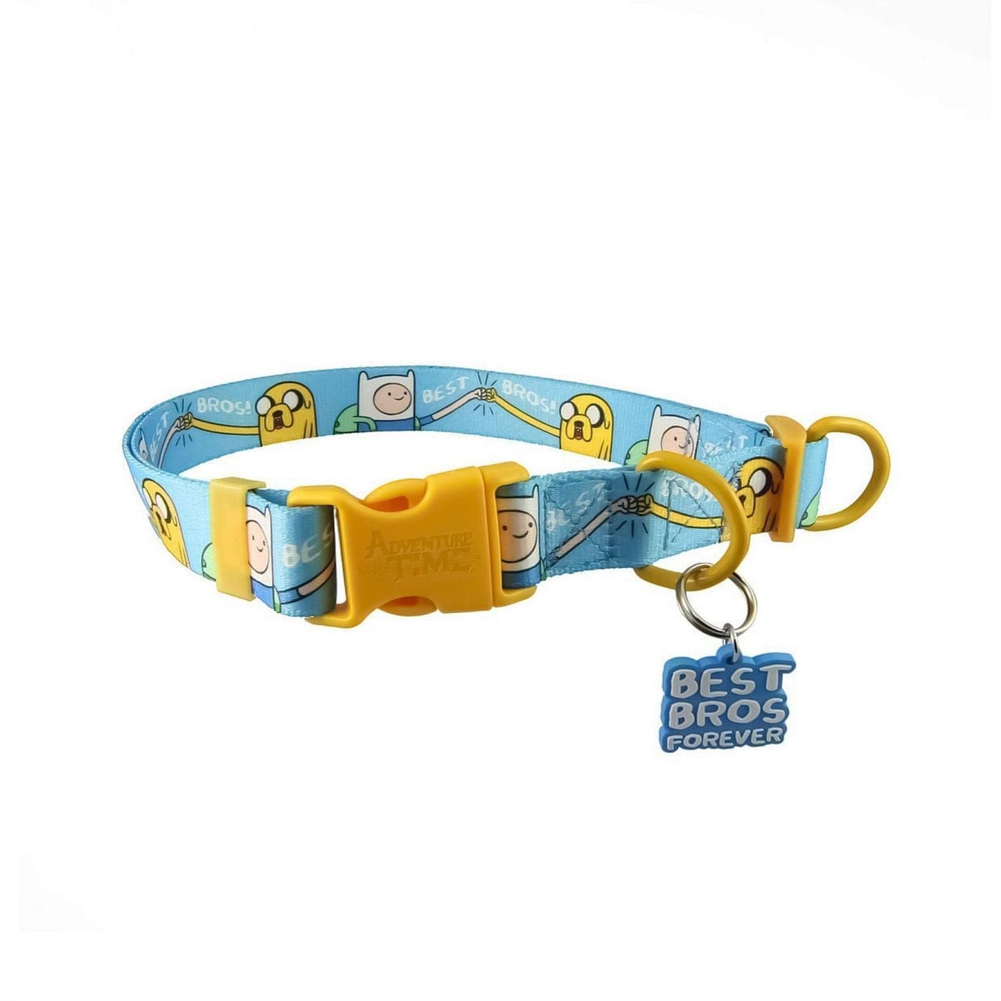 Adventure Time Best Bros! Adjustable Nylon Dog Collar: Small