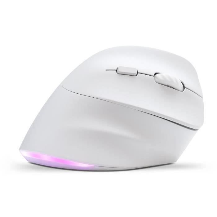 Wireless Ergonomic Mouse - BLUESTORK - ERGO - Luminous - PC/MAC - Black