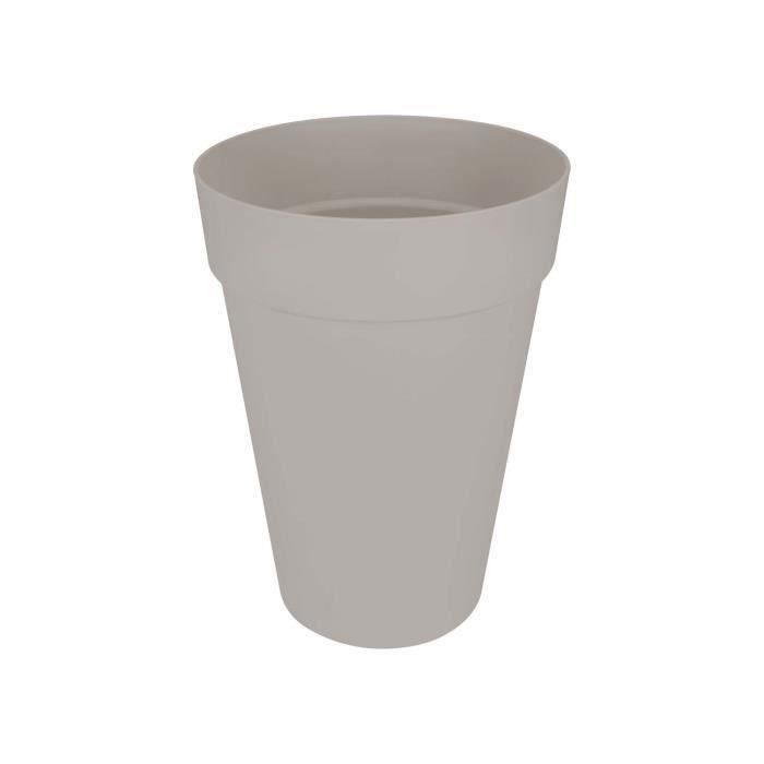 ELHO Loft Urban Tall 42 round flower pot - Gray - Ø 42 x H 56 cm - outdoor
