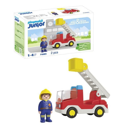 PLAYMOBIL JUNIOR - 71683 - Fire truck