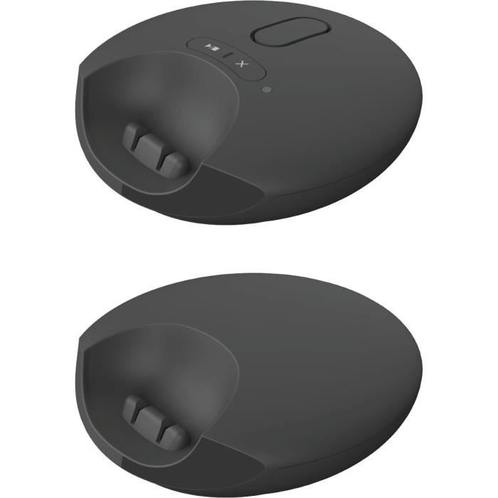 Cordless landline telephone - LOGICOM - DECT ILOA 255T DUO - Black - With answering machine