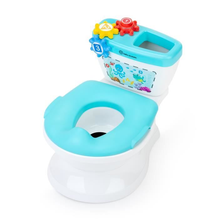 BABY EINSTEIN 2 in 1 Potty & Toilet Trainer, Innovative Toilet Training System, Flush with Music